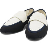 Interlocking CC Logo Canvas Loafers Size38.5