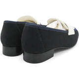 Interlocking CC Logo Canvas Loafers Size38.5