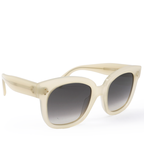 CL4002UN Square Cat Eye Sunglasses In White