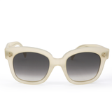 CL4002UN Square Cat Eye Sunglasses In White