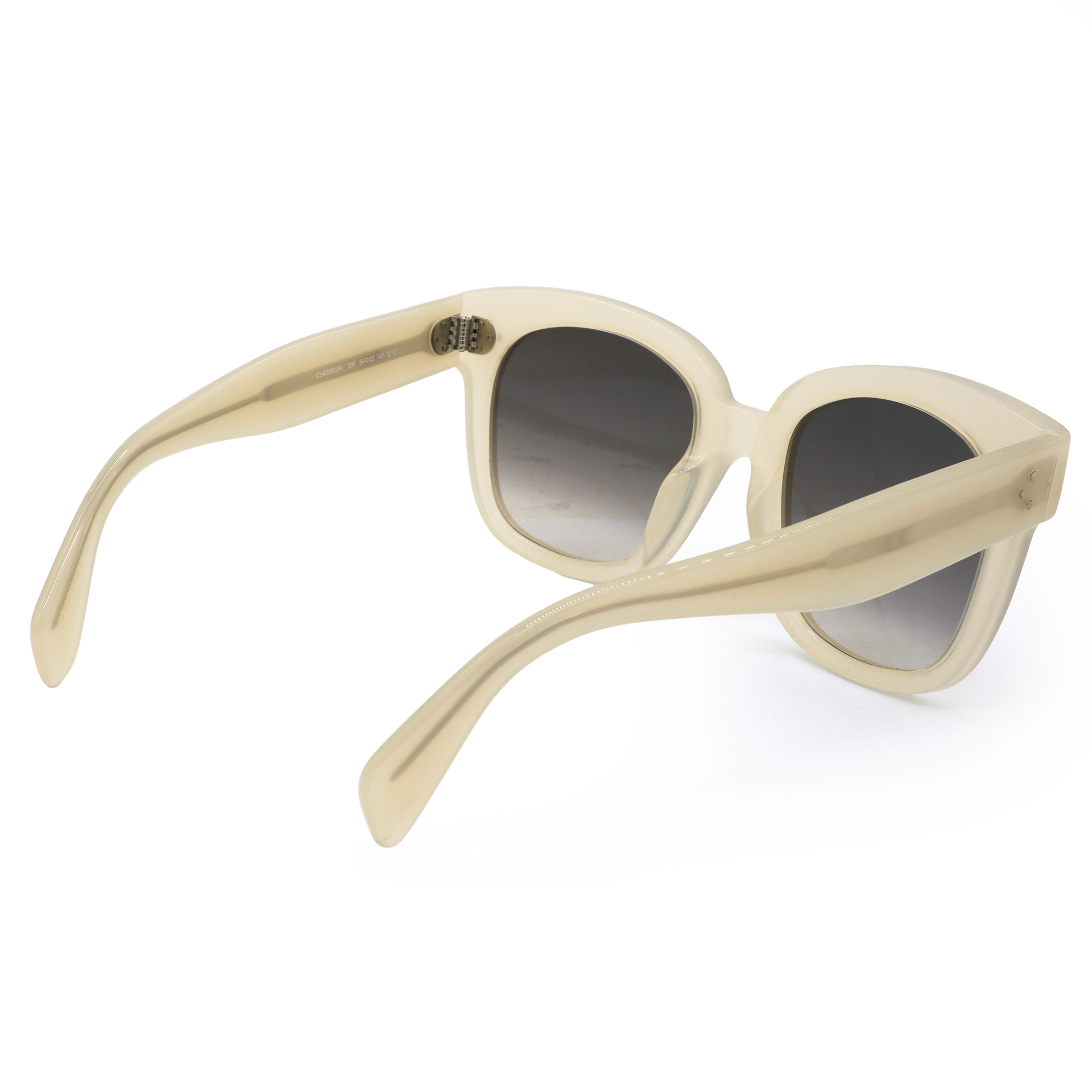 CL4002UN Square Cat Eye Sunglasses In White