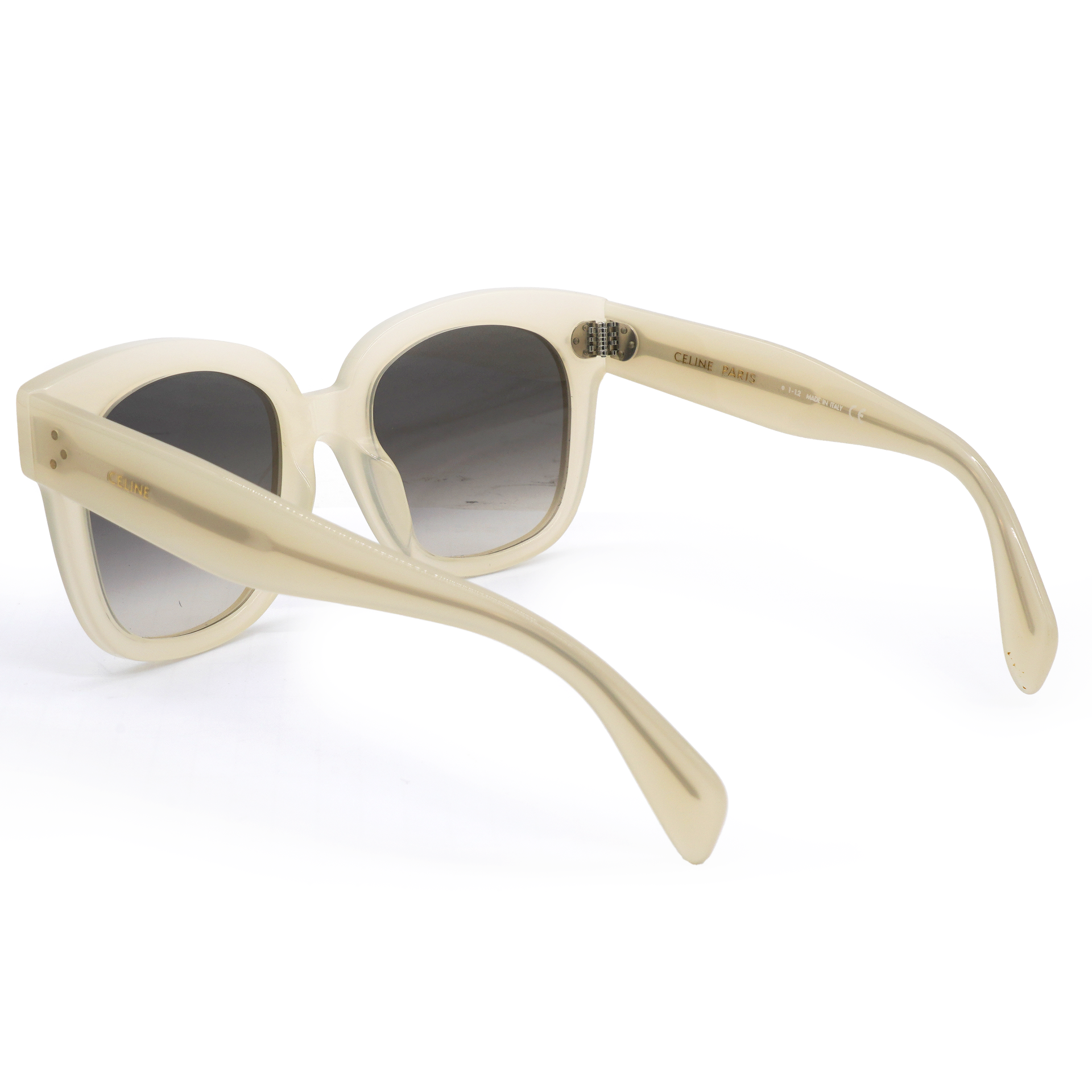 CL4002UN Square Cat Eye Sunglasses In White