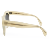 CL4002UN Square Cat Eye Sunglasses In White