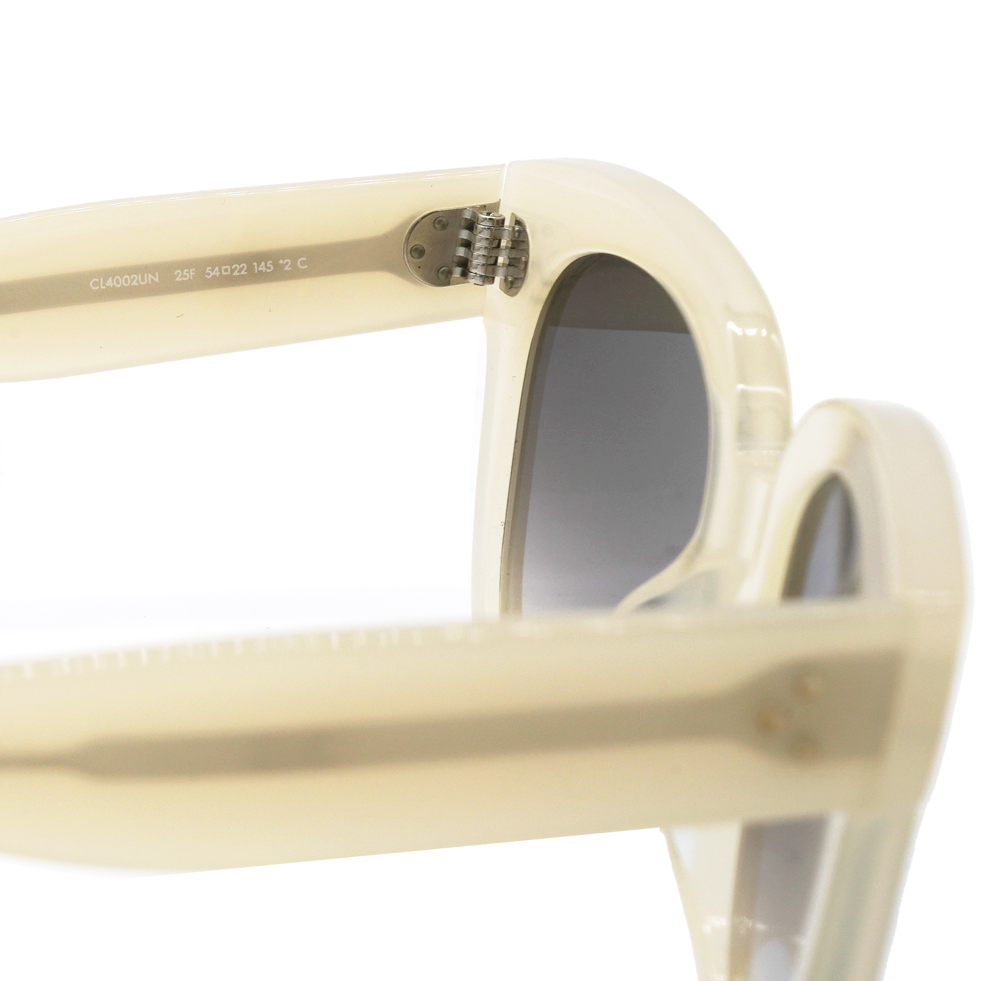 CL4002UN Square Cat Eye Sunglasses In White