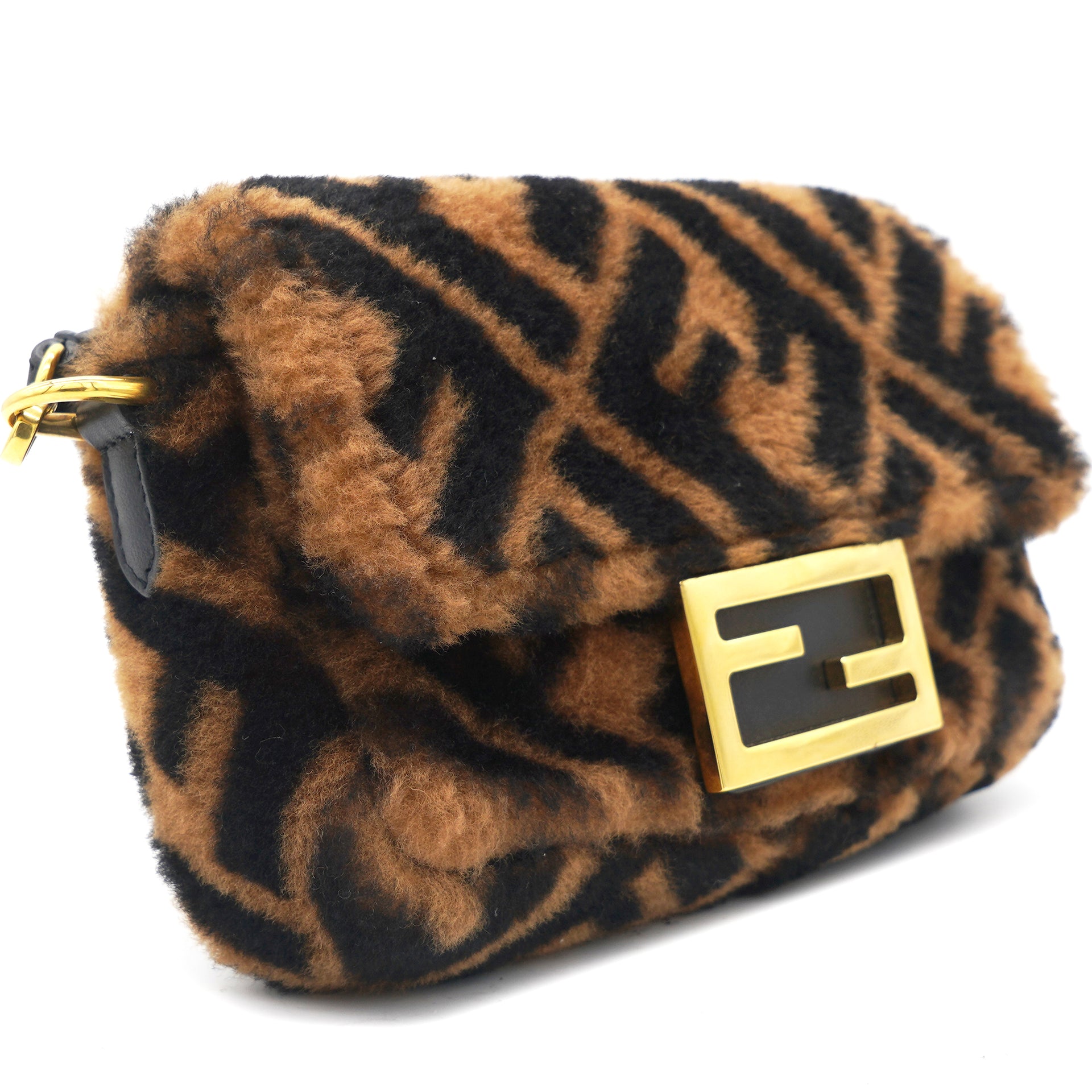 fendi mini fur backpack Fendi Baguette Fur Mini Bag – STYLISHTOP