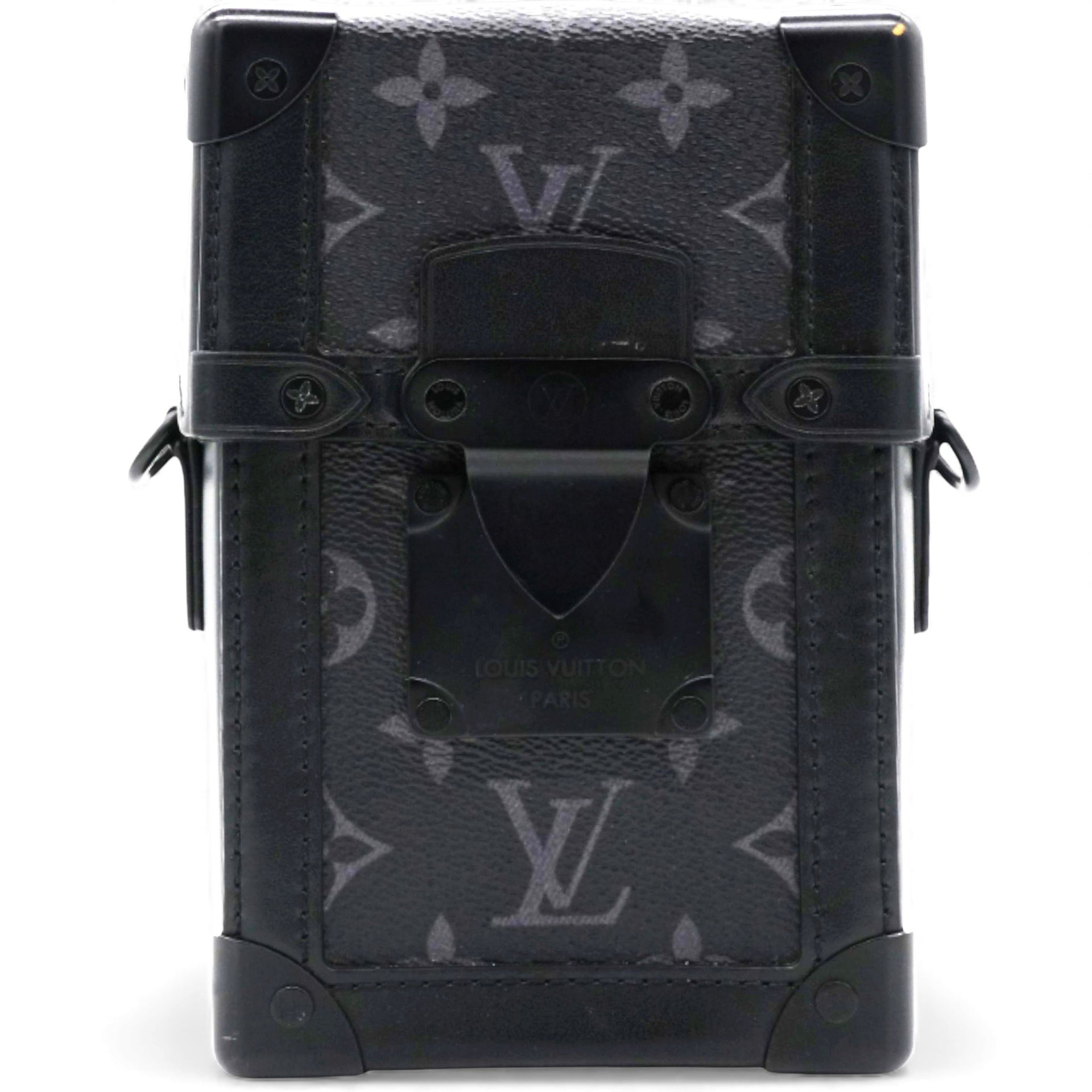 Black Monogram Eclipse Vertical Trunk Wearable Wallet Bag