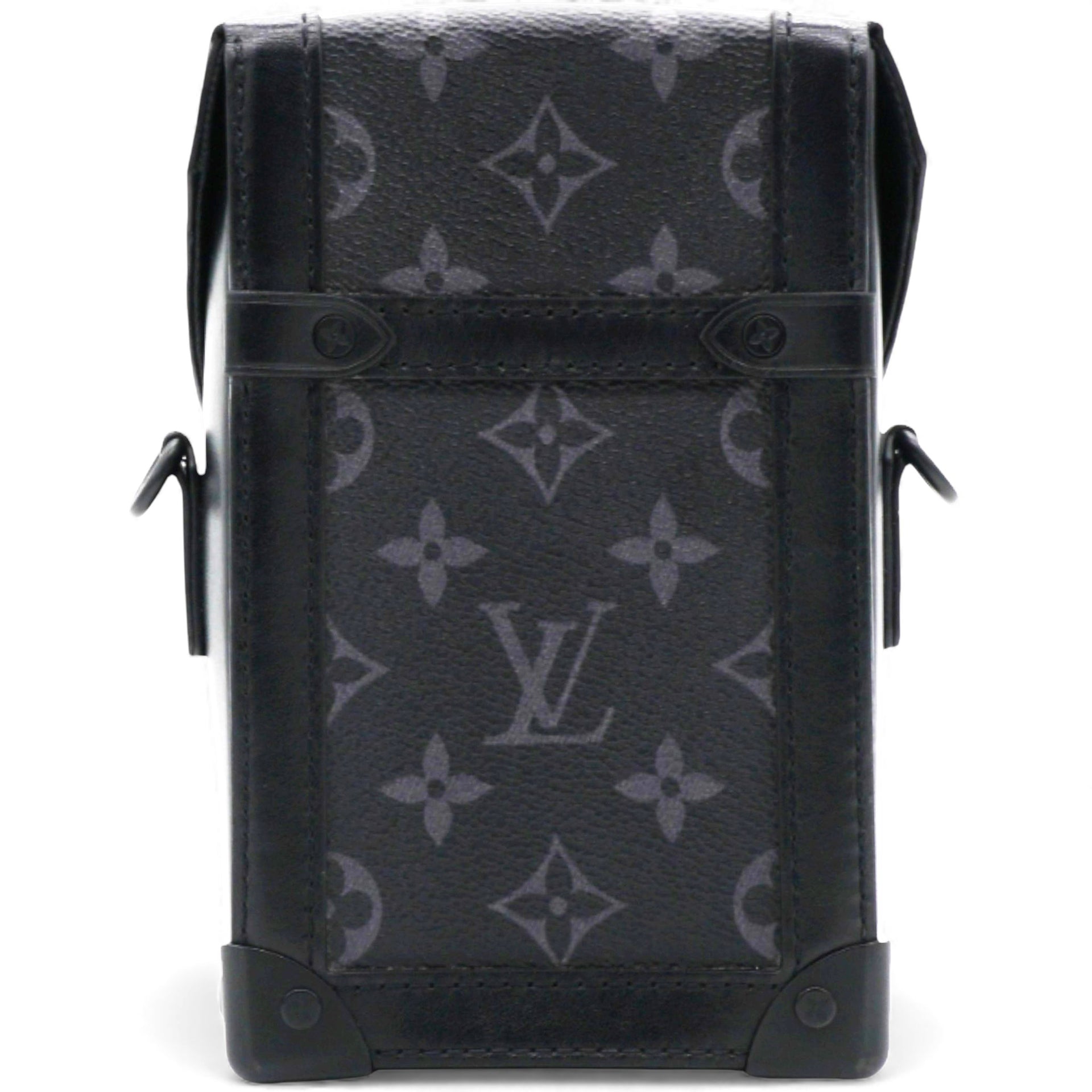 Black Monogram Eclipse Vertical Trunk Wearable Wallet Bag