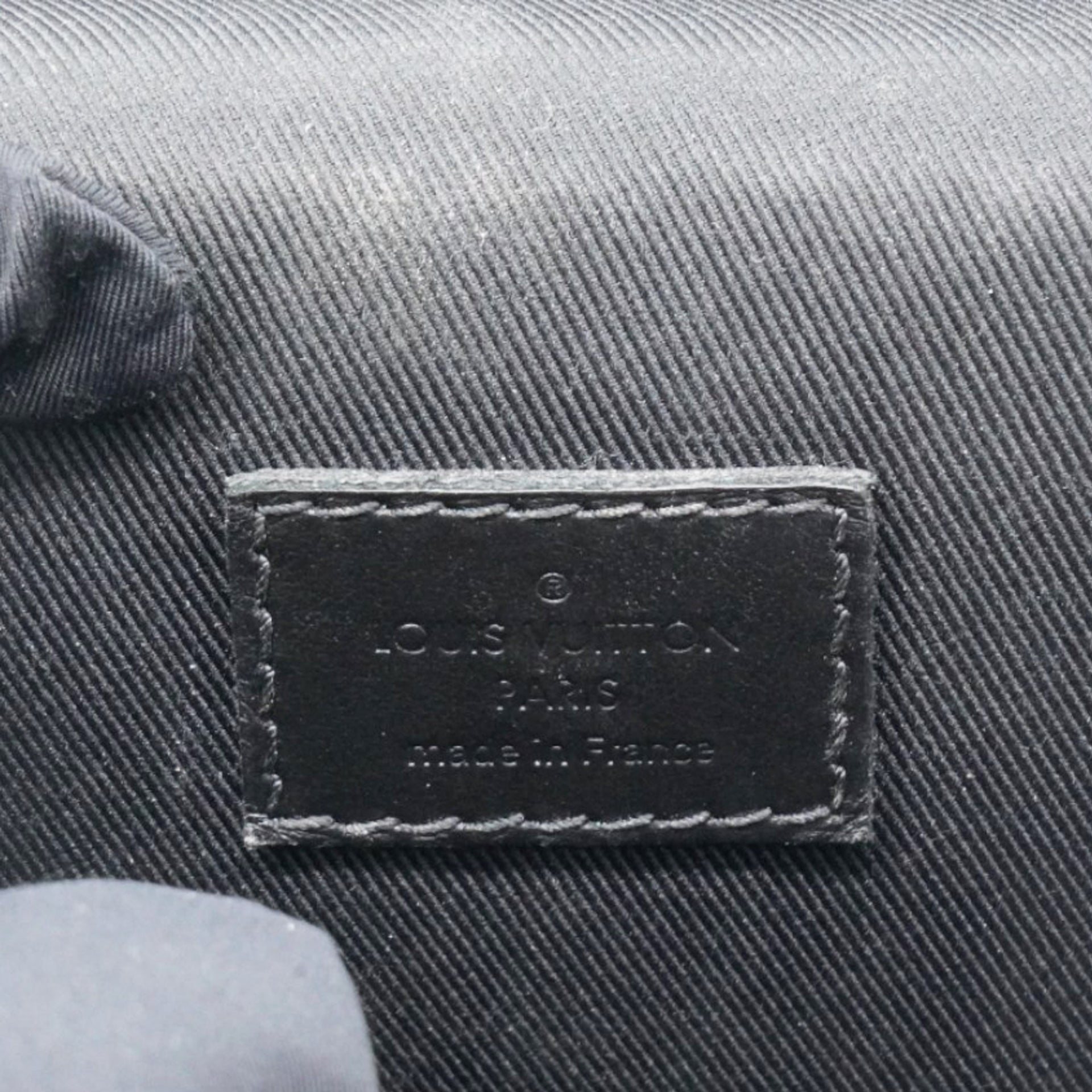 Black Monogram Eclipse Vertical Trunk Wearable Wallet Bag