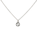 Interlocking G Necklace Silvery