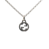Interlocking G Necklace Silvery