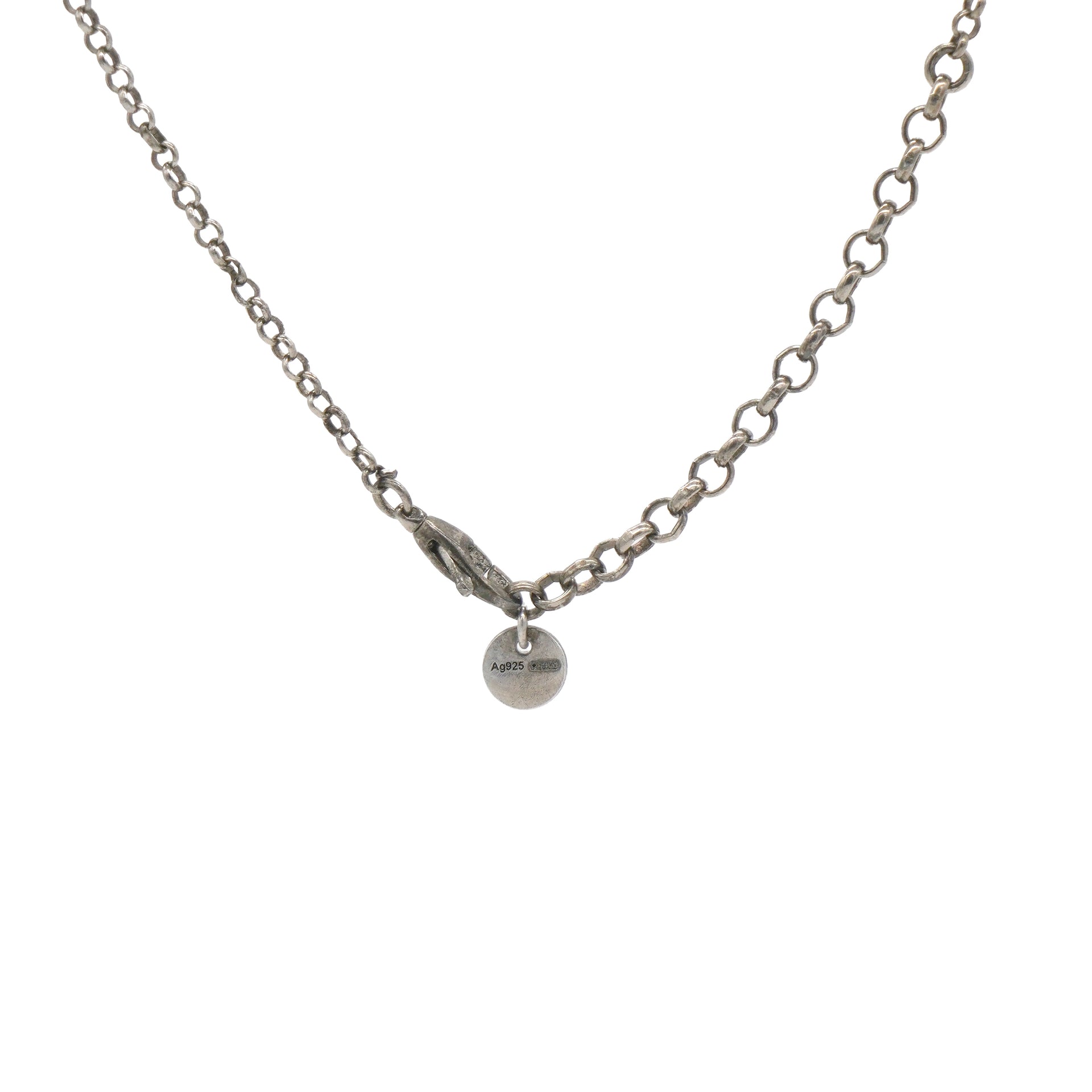 Interlocking G Necklace Silvery