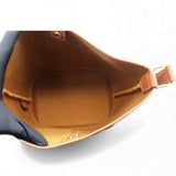 Triomphe Canvas Bucket Bag Tan