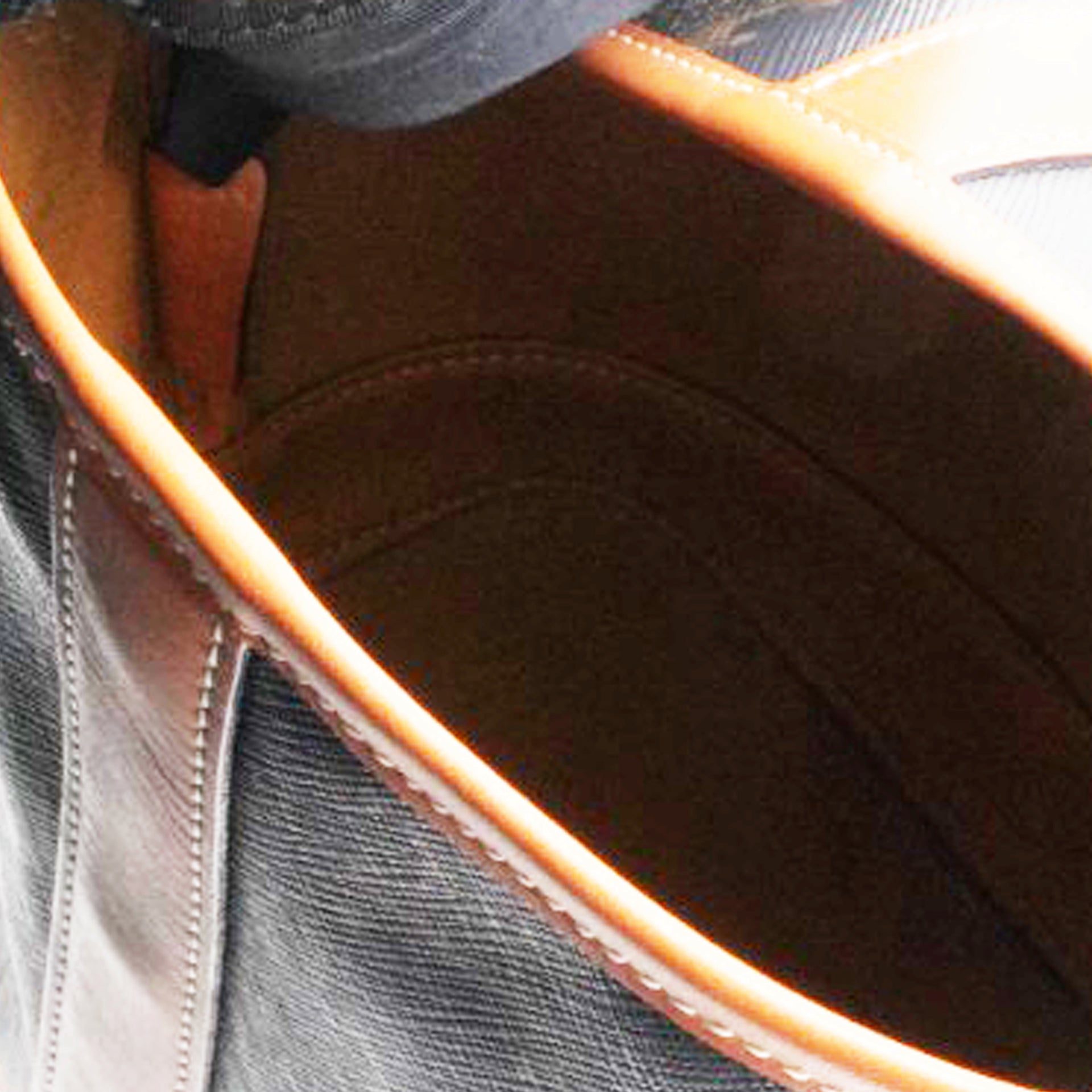 Triomphe Canvas Bucket Bag Tan