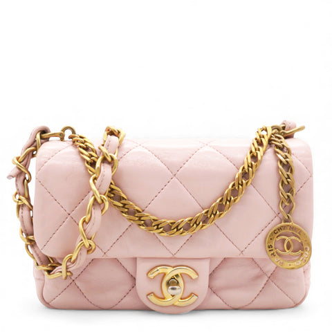 23S Flap Bag Pink