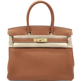 Birkin 30 Gold Handbag