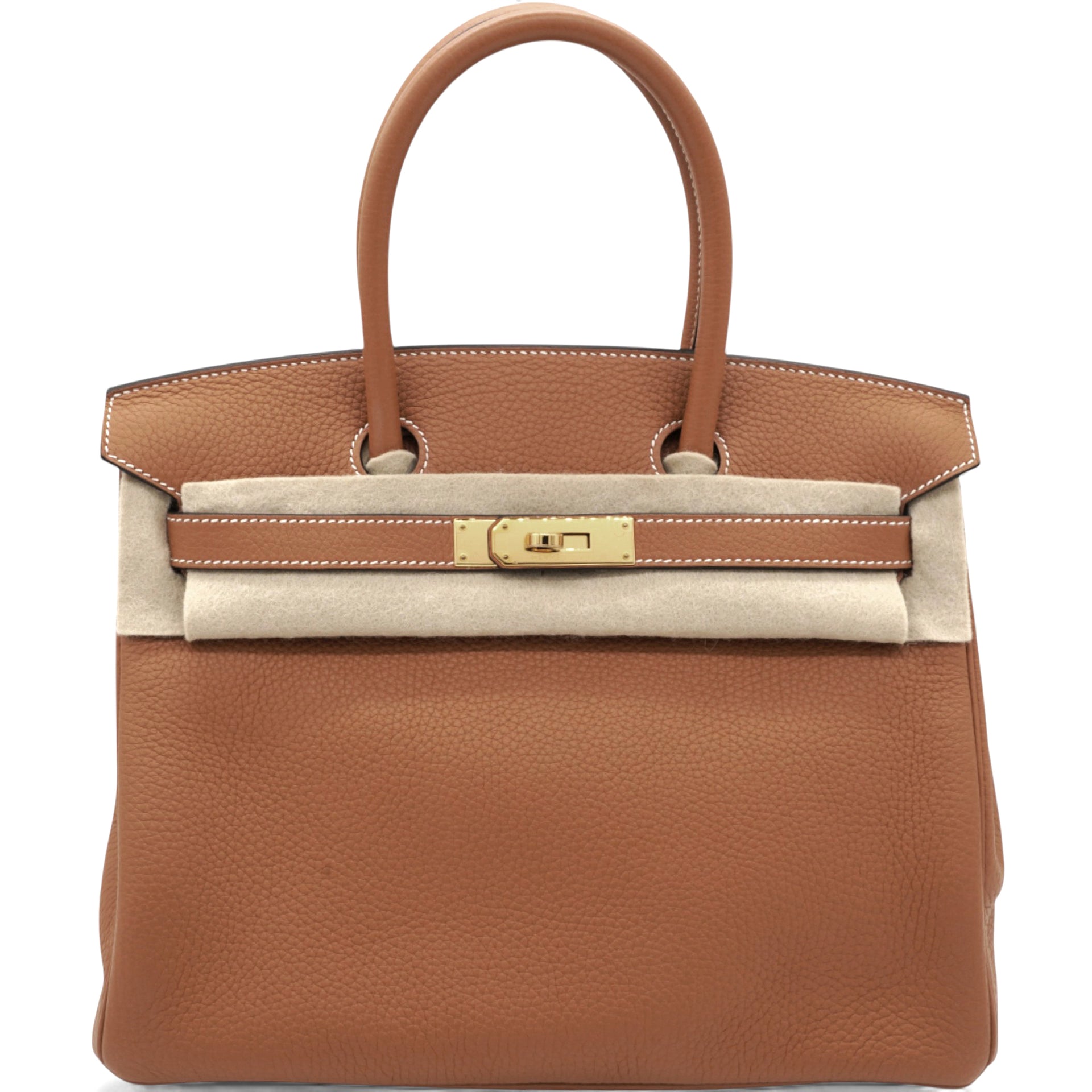 Birkin 30 Gold Handbag