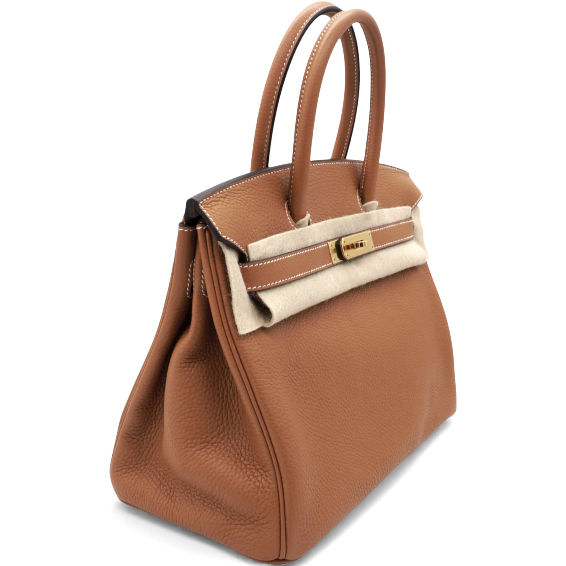 Birkin 30 Gold Handbag