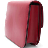 Box Calfskin Medium Classic Box Flap Bag Red