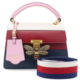 Multicolor Leather Queen Margaret Tote Bag