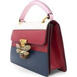 Multicolor Leather Queen Margaret Tote Bag