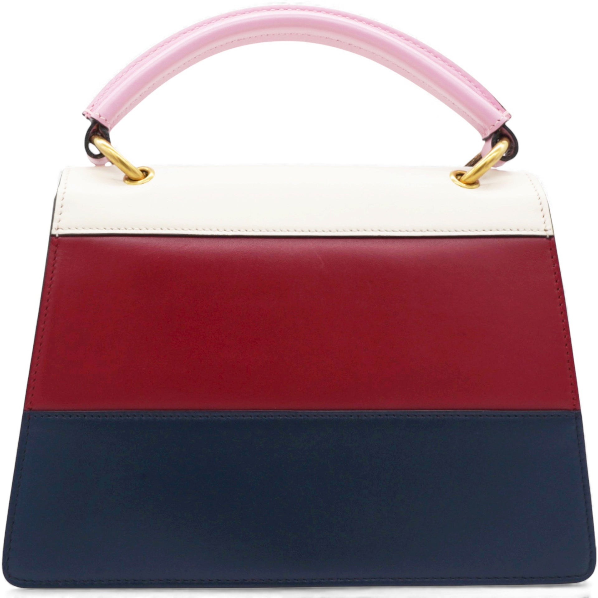 Multicolor Leather Queen Margaret Tote Bag