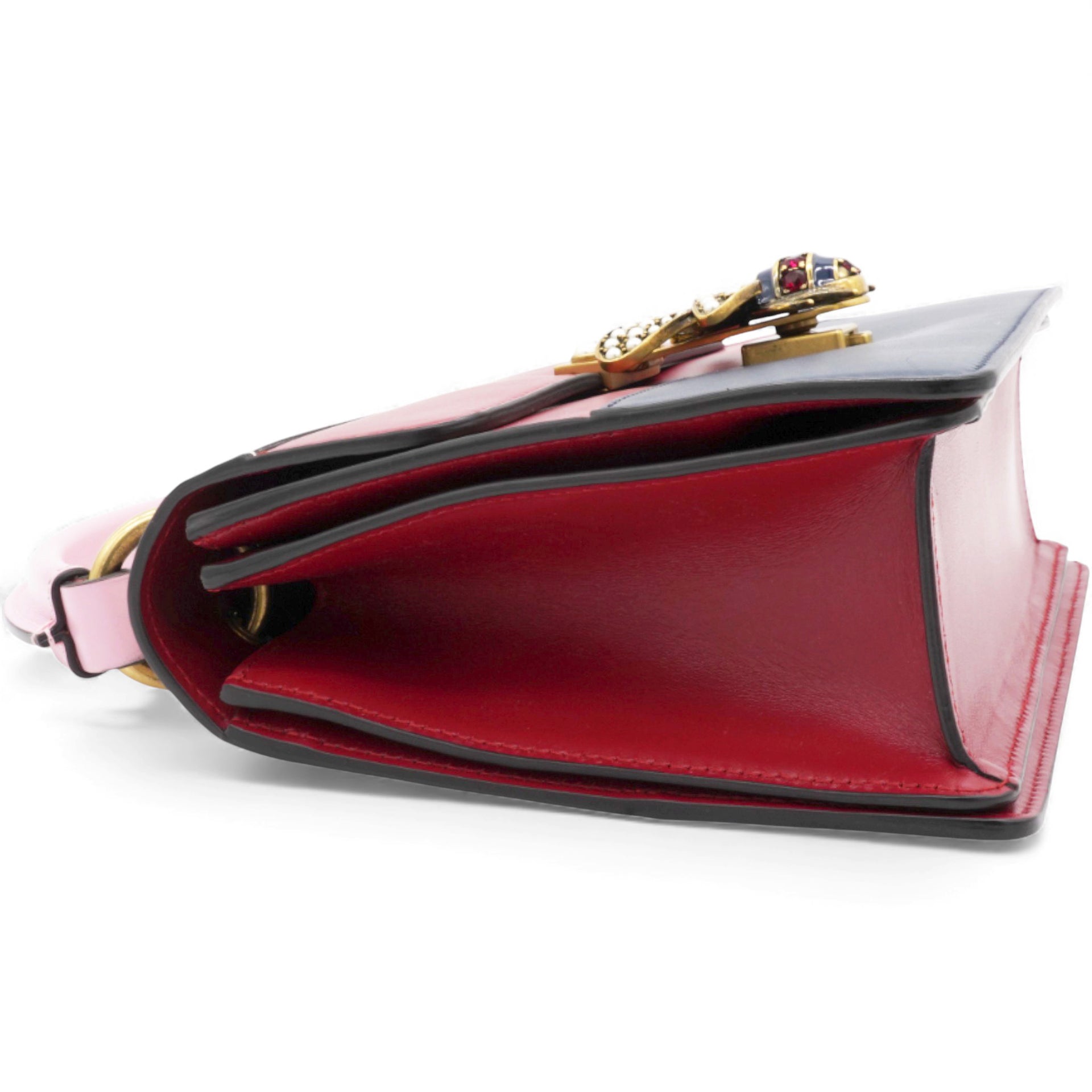 Multicolor Leather Queen Margaret Tote Bag