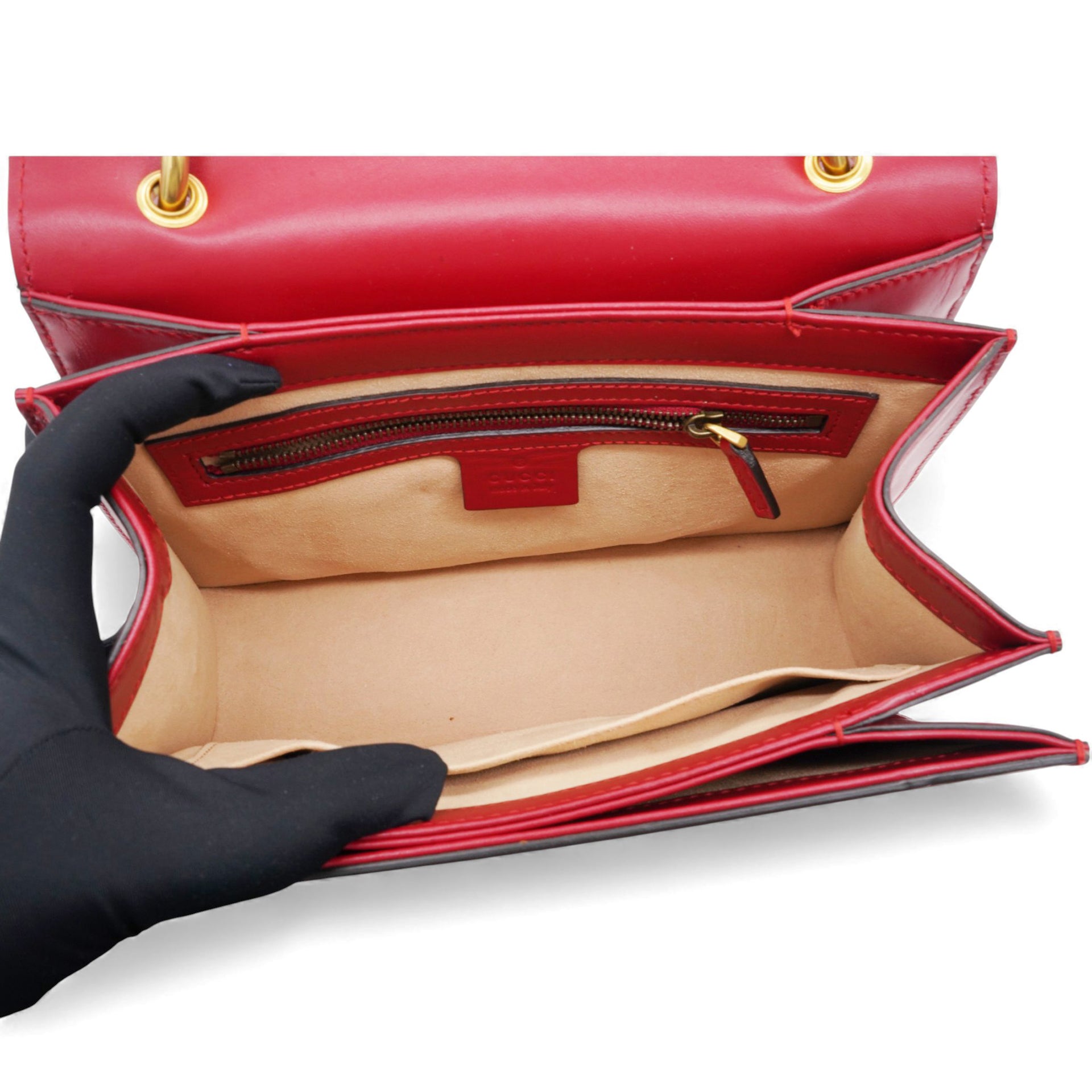 Multicolor Leather Queen Margaret Tote Bag