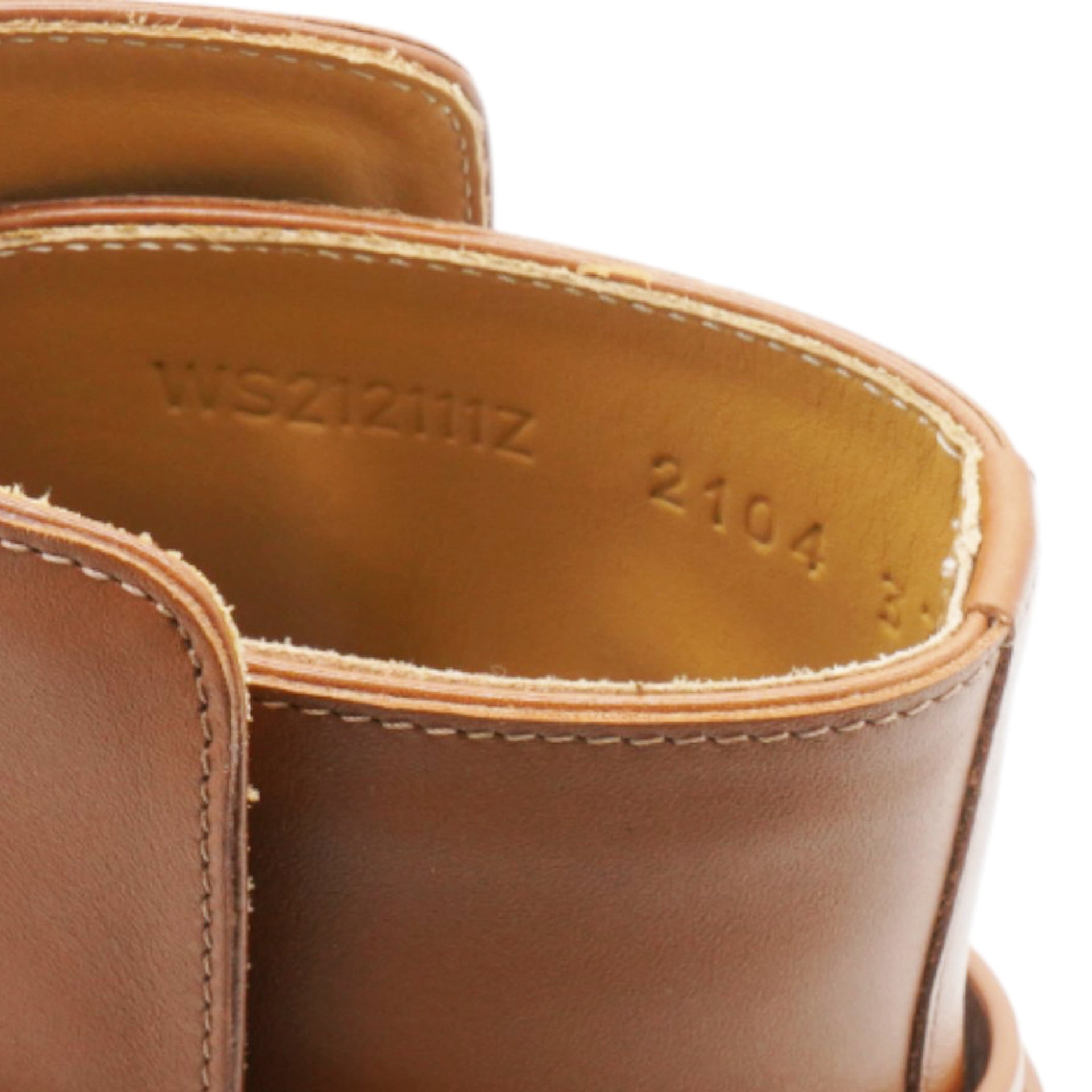 Brown Leather Neo Ankle Boots Size37