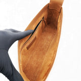 Smooth Calfskin Canvas Le 5 A 7 Hobo Natural Beige Brick