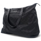 Black GG Nylon Viaggio Duffle Bag