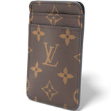 Monogram Game On Porto Carte Vertica Business Card Holder White Red