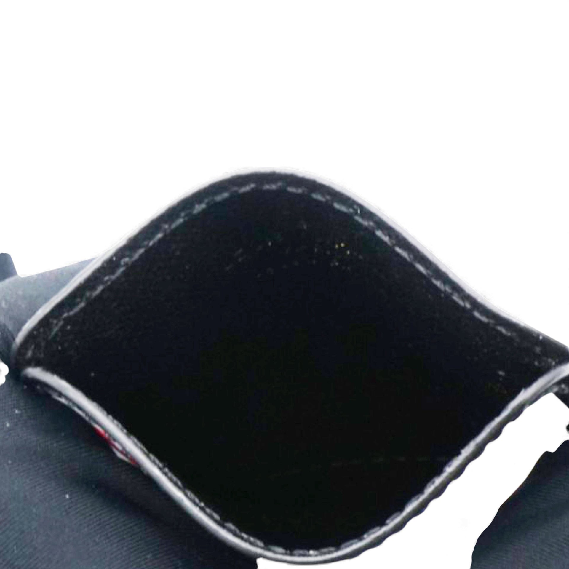 Monogram Game On Porto Carte Vertica Business Card Holder White Red