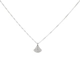Diva 18K White Gold Diamond Necklace