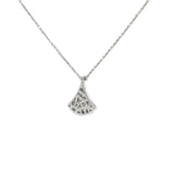 Diva 18K White Gold Diamond Necklace