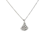 Diva 18K White Gold Diamond Necklace