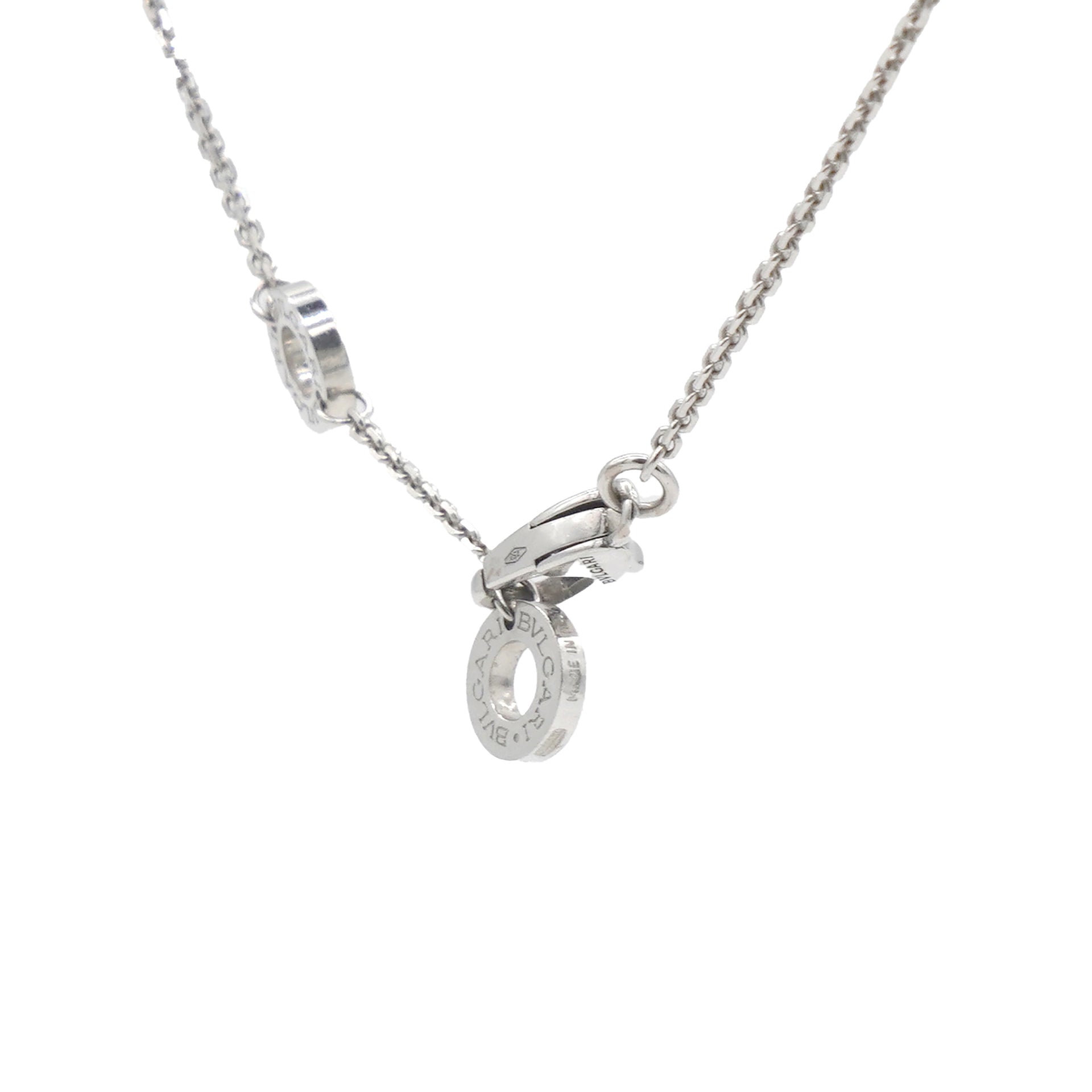 Diva 18K White Gold Diamond Necklace