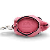 Leather Elephant Coin Charm Pink