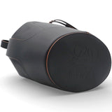 Anagram Balloon Leather Shoulder Bag Black