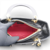 Lambskin Cannage Lady Dior Black Medium Tote