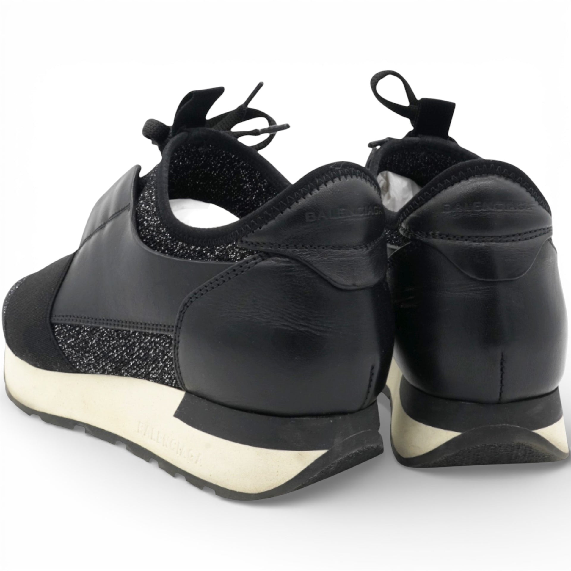 Race Runners Sparkle-Embellished Sneakers Size36