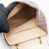 Damier Ebene Clapton Backpack Creme