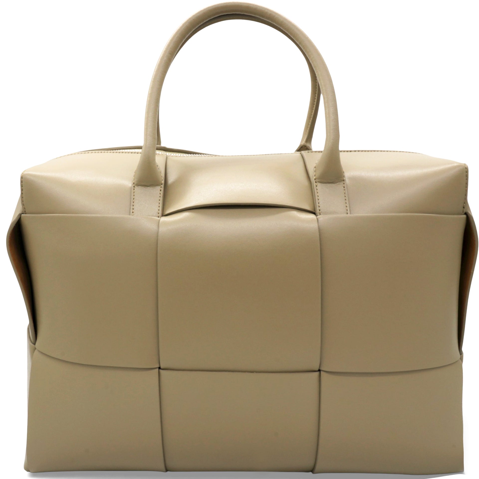 Maxi Intrecciato Arco Briefcase Porridge