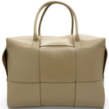 Maxi Intrecciato Arco Briefcase Porridge
