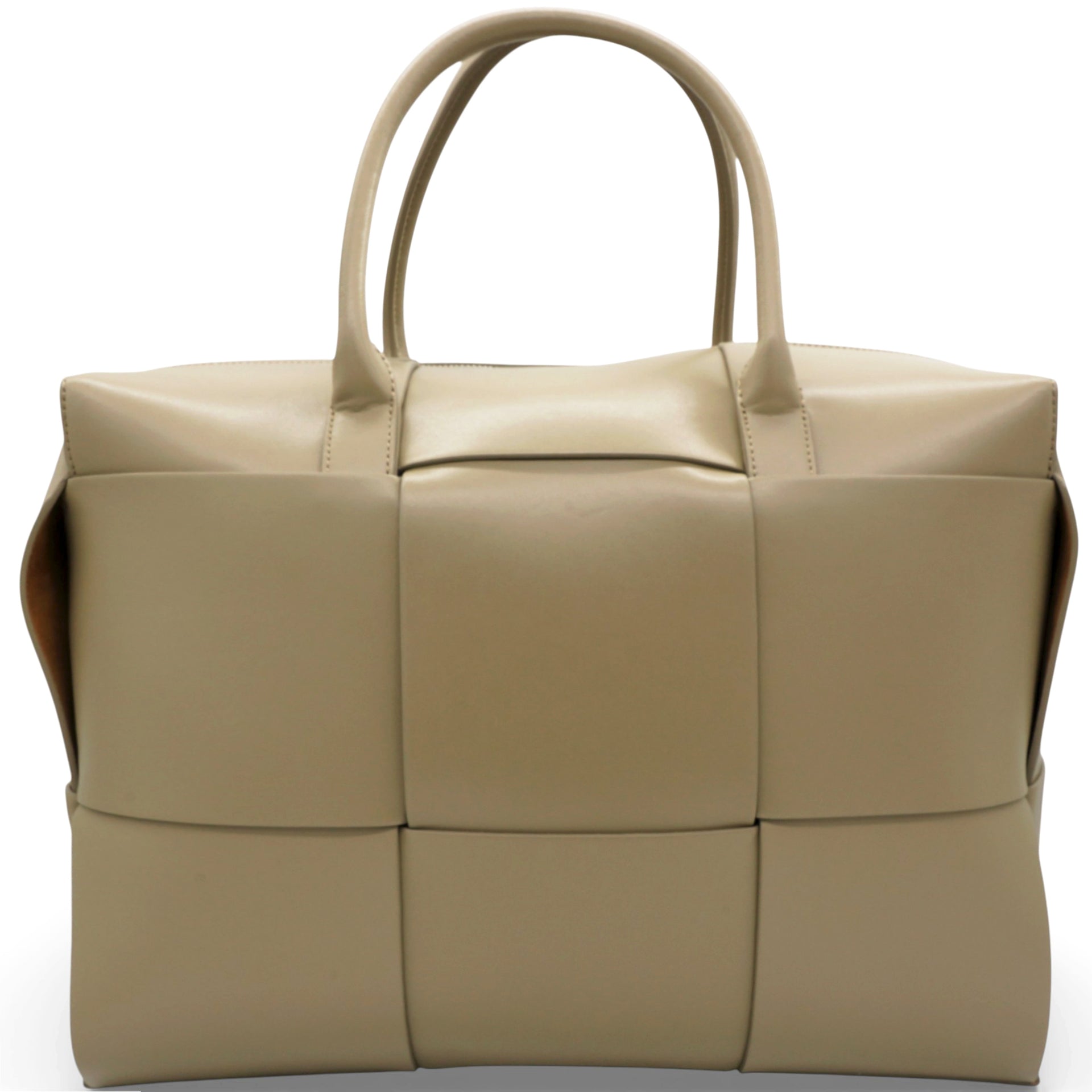 Maxi Intrecciato Arco Briefcase Porridge