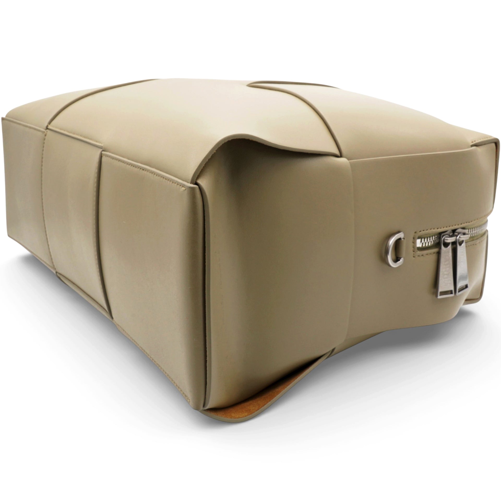 Maxi Intrecciato Arco Briefcase Porridge