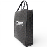 Triomphe Coated Canvas Vertical Cabas Tote