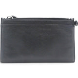 Leather Neo Classic Clutch Bag Black