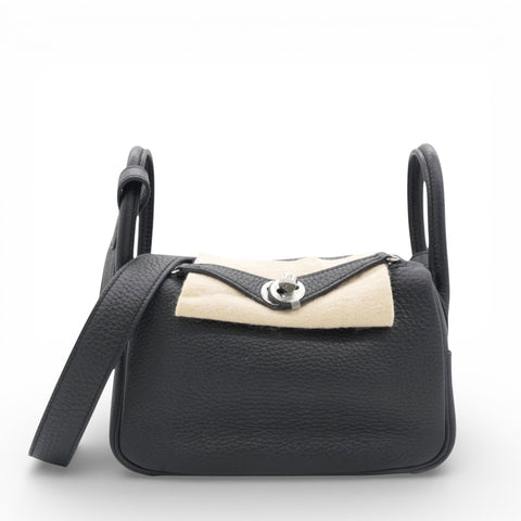 Mini Lindy Noir Black Crossbody Bag