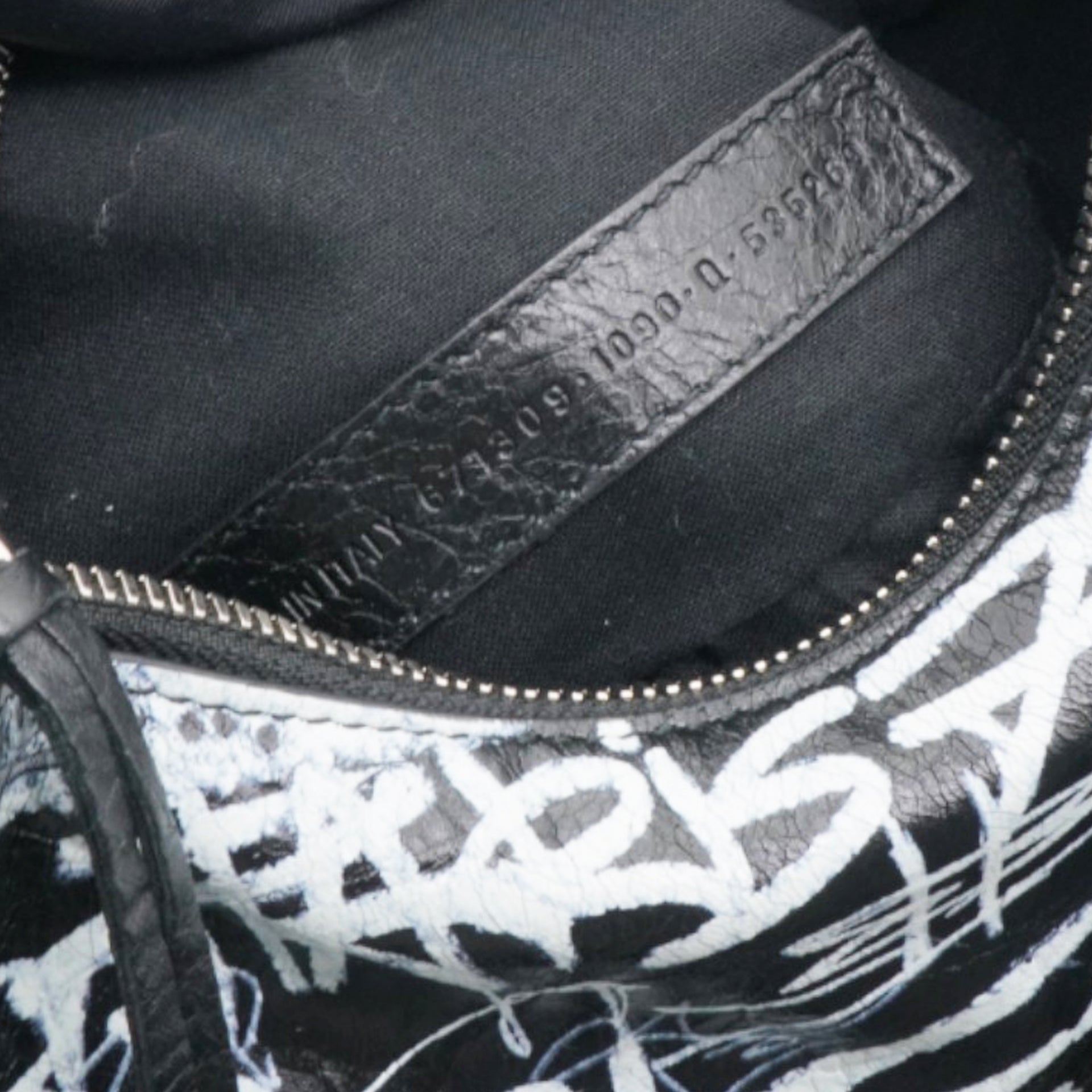 Le Cagole XS Printed Leather Shoulder Bag