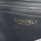 Mini Top Handle Rectangular Flap Black